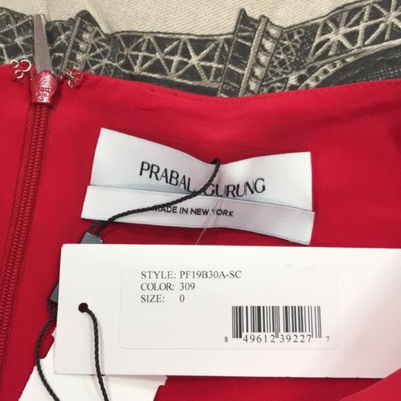 Prabal Gurung Split Sleeve Dress - Picture 5 of 7